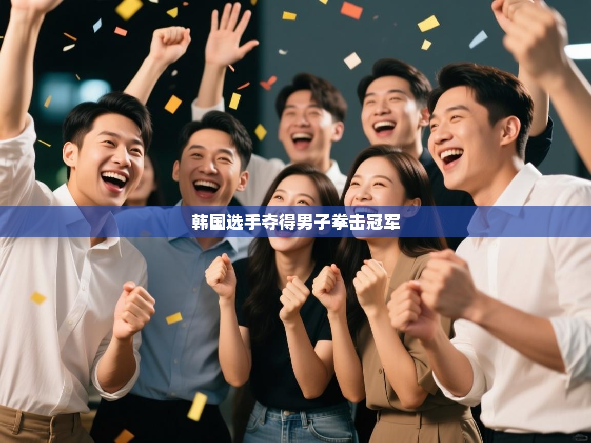 韩国选手夺得男子拳击冠军 第2张